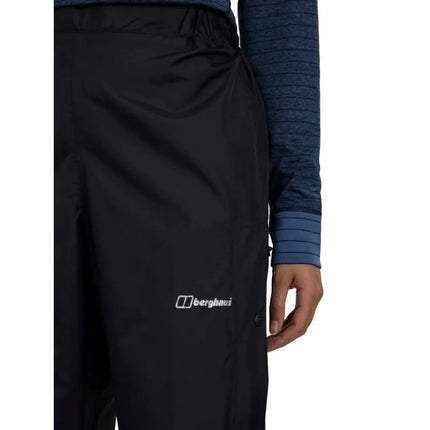 Berghaus Deluge 2.0 moteriškos membranos kelnės, dydis S, juodos