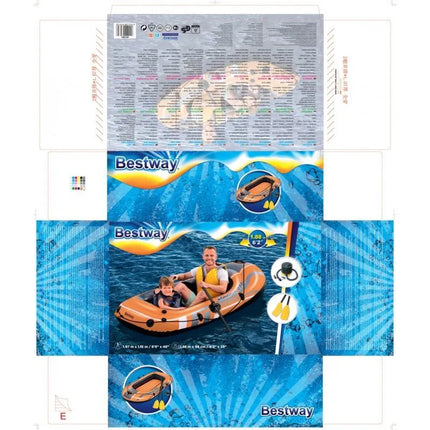 Bestway 61062 pripučiama valtis kelionėms / poilsiui