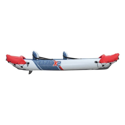 Bestway 65077/25 sportinė vienvietė pripučiama baidarė, daugiaspalvė, akrilnitrilo butadieno stireno kopolimeras (ABS), aliuminis, polipropilenas (PP), polivinilchloridas (PVC)