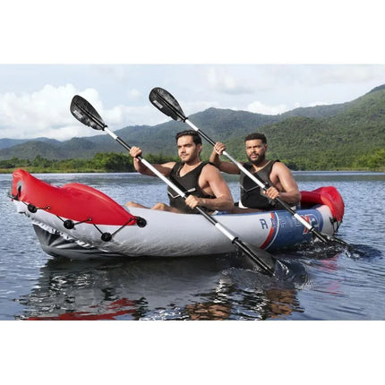Bestway 65077/25 sportinė vienvietė pripučiama baidarė, daugiaspalvė, akrilnitrilo butadieno stireno kopolimeras (ABS), aliuminis, polipropilenas (PP), polivinilchloridas (PVC)