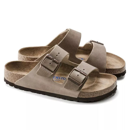 Birkenstock Arizona Soft Footbed Oiled Leather Tabako Rudos Siaurū Moteriŗki/Vyriŗki Basutės (0552813)