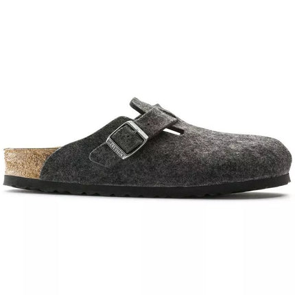 Birkenstock Boston FE Antracito spalvos šlepetės 160371