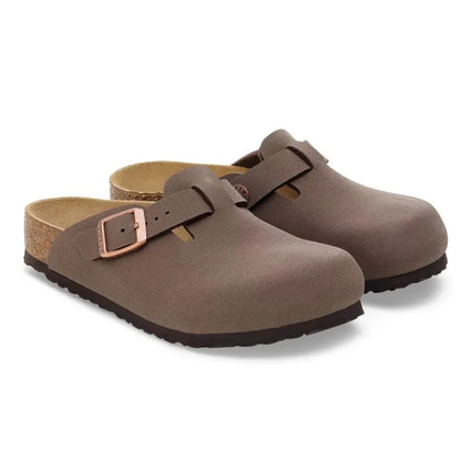 Birkenstock BOSTON KIDS BS 1030809 MOCCA klumpės (siauras modelis)
