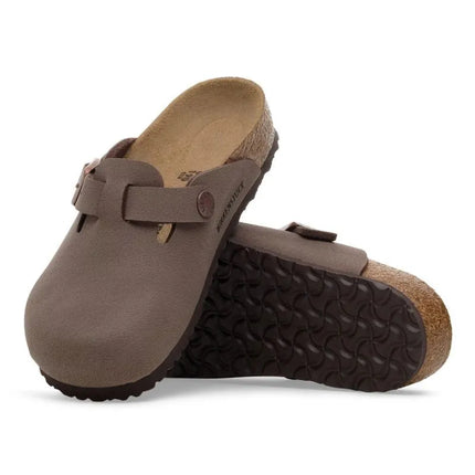 Birkenstock BOSTON KIDS BS 1030809 MOCCA klumpės (siauras modelis)