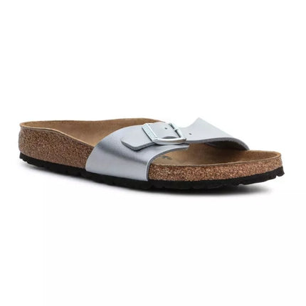 Birkenstock Madrid Silver W 0040413 šlepetės