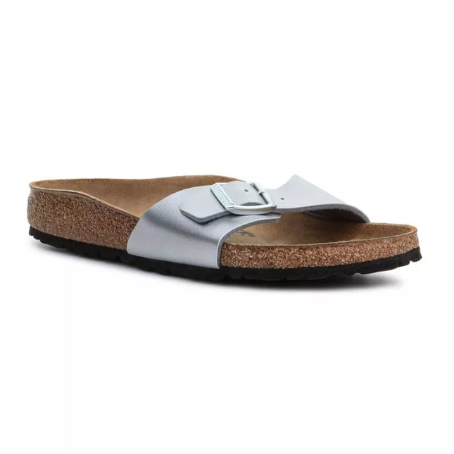 Birkenstock Madrid Silver W 0040413 šlepetės
