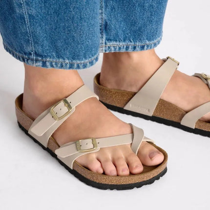 Birkenstock moteriškos basutės MAYARI 1029726 DANDCASTLE (siauras modelis)