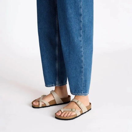 Birkenstock moteriškos basutės MAYARI 1029726 DANDCASTLE (siauras modelis)