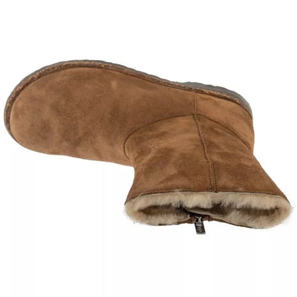 Birkenstock Uppsala Užtrauktuku avies kailis 1030054 Ruda 36