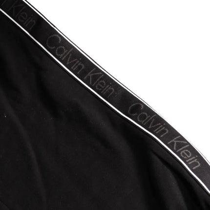 Calvin Klein Fleece kelnės su logotipu iš šonų, juodos - LZ04LE291G-UB1