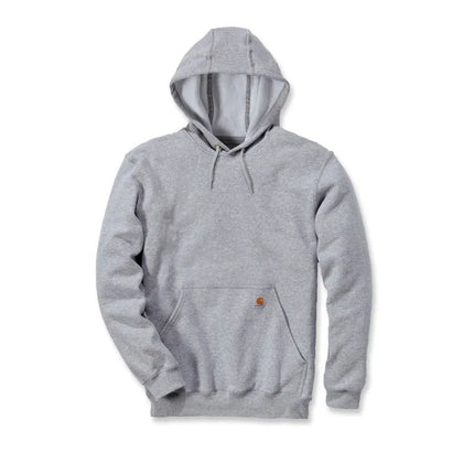 Carhartt džemperis su gobtuvu – pilkas (Heather Grey)
