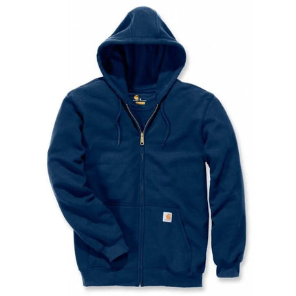 Carhartt užsegamas džemperis su gobtuvu – tamsiai mėlynas