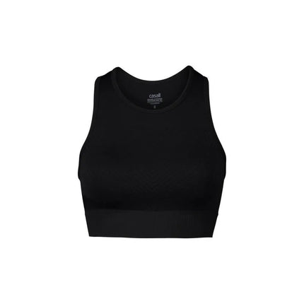 Casall Essential Block besiūlė sportinė palaidinė, juoda