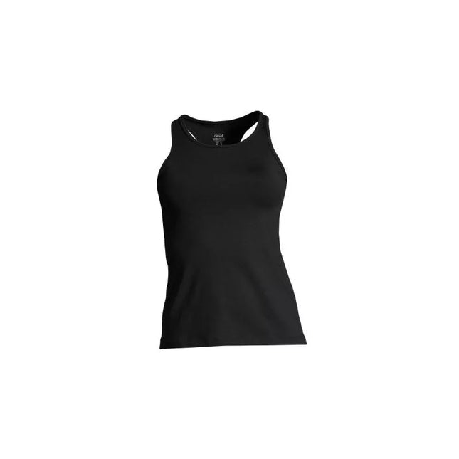 CASALL Essential Racerback Juodi sportiniai marškinėliai