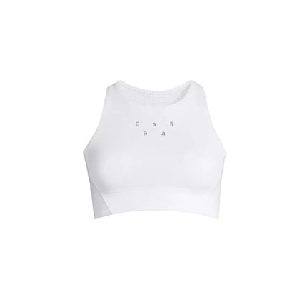 CASALL Iconic ilgo kirpimo sportinė liemenėlė, balta