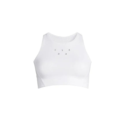 CASALL Iconic ilgo kirpimo sportinė liemenėlė, balta