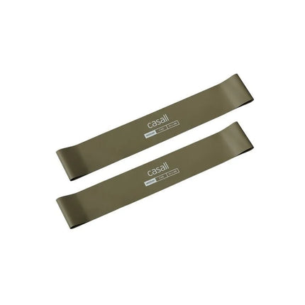 CASALL vidutinio pasipriešinimo guminė juosta, 2 vnt., žalia