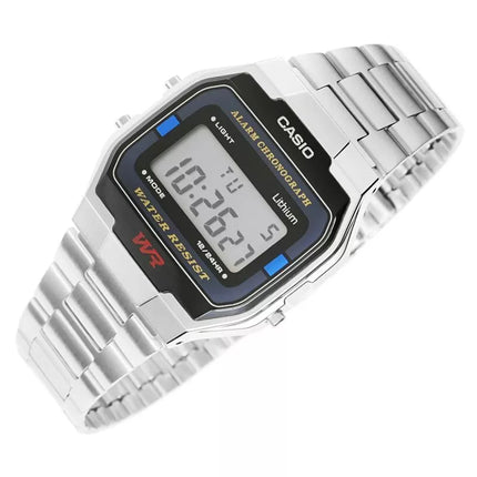 CASIO A163WA-1QES Unisex laikrodis su dėžute