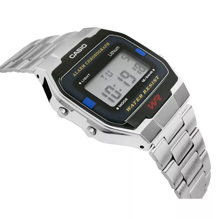 CASIO A163WA-1QES Unisex laikrodis su dėžute