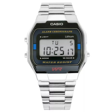 CASIO A163WA-1QES Unisex laikrodis su dėžute