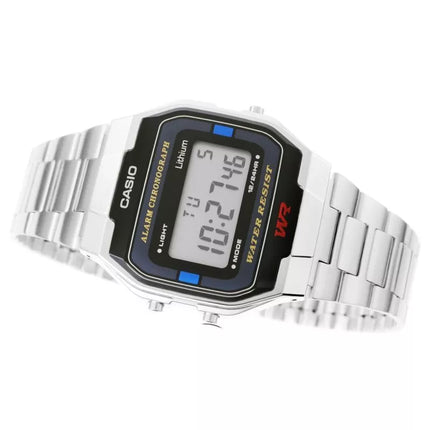 CASIO A163WA-1QES Unisex laikrodis su dėžute