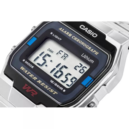 CASIO A163WA-1QES Unisex laikrodis su dėžute