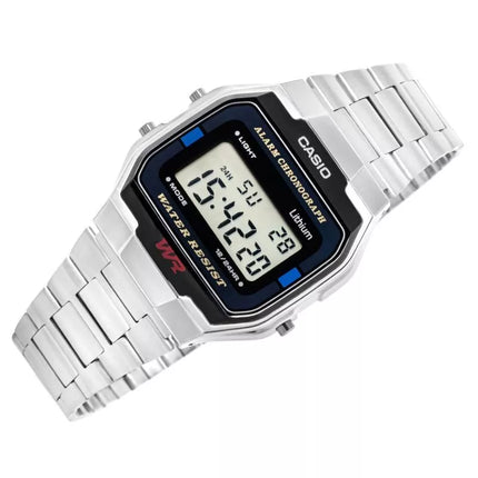 CASIO A163WA-1QES Unisex laikrodis su dėžute