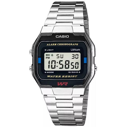 CASIO A163WA-1QES Unisex laikrodis su dėžute