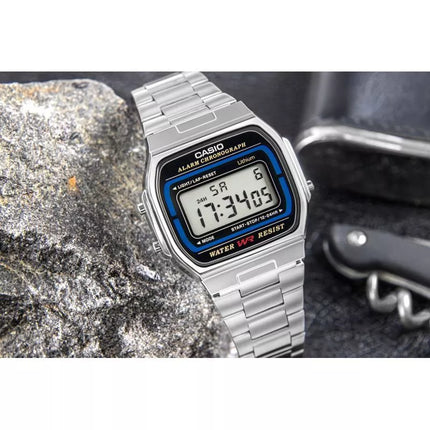CASIO A164WA-1VES Unisex Laikrodis