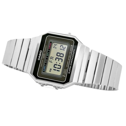 CASIO A700WE-1AEF unisex laikrodis + DĖŽUTĖ