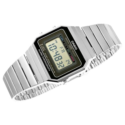 CASIO A700WE-1AEF unisex laikrodis + DĖŽUTĖ