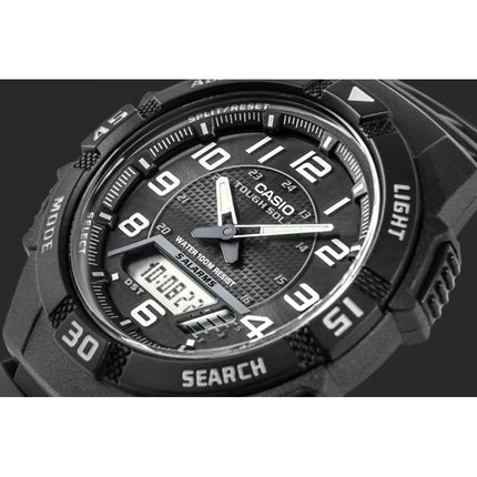 CASIO AQ-S800W-1BVEF saulės energija maitinamas laikrodis + dėžutė