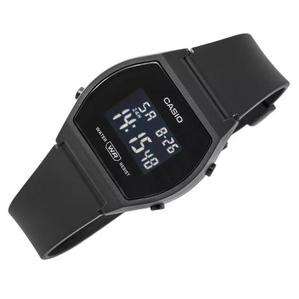 CASIO LW-204-1BEF Moteriškas Laikrodis Juodas Unisex + Dėžutė