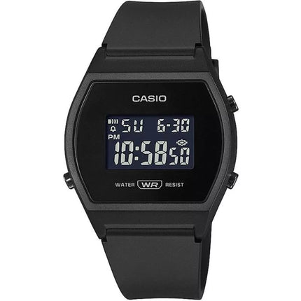 CASIO LW-204-1BEF Moteriškas Laikrodis Juodas Unisex + Dėžutė