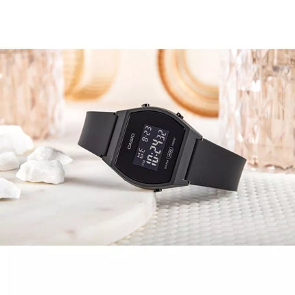 CASIO LW-204-1BEF Moteriškas Laikrodis Juodas Unisex + Dėžutė