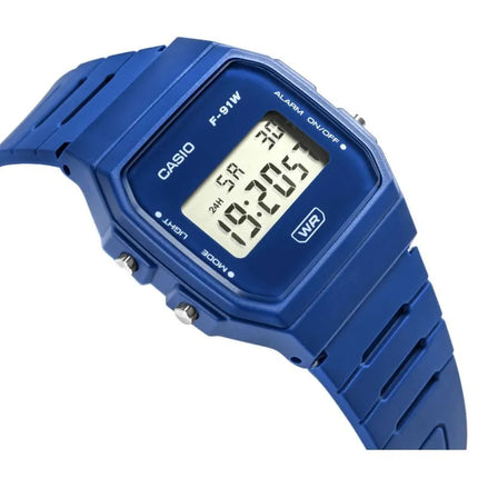 CASIO unisex laikrodis F-91WB-2A1EF + DĖŽUTĖ