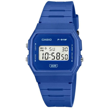 CASIO unisex laikrodis F-91WB-2A1EF + DĖŽUTĖ