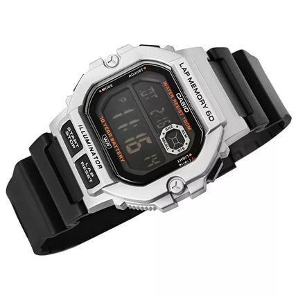 CASIO WS-1400H-1BVEF laikrodis su dėžute Unisex