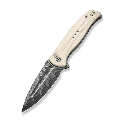 CIVIVI peilis Incindie Damascus G10 Ivory