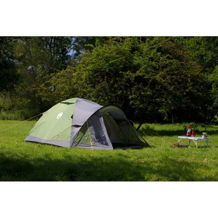Coleman Darwin 4 Plus 4 asmenų kupolo formos palapinė, žalia