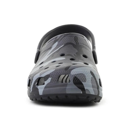 CROCS CLASSIC CAMOUFLAGE šlepetės juoda/pilka 211936-0DD