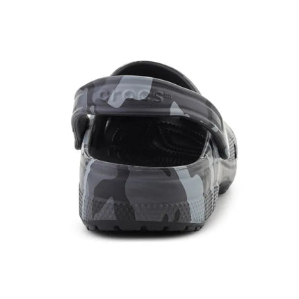 CROCS CLASSIC CAMOUFLAGE šlepetės juoda/pilka 211936-0DD