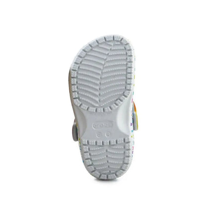 CROCS CLASSIC DISCO DANCE PARTY CLOG T SHIMMER/MULTI FLOPS 208096-0ZT