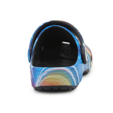 Crocs Classic Meta Scape Clog T basutės, tamsiai mėlynos/įvairiaspalvės, 208456-4LF