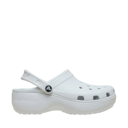 Crocs Classic Platform moteriškos klumpės, kreminės spalvos 206750 1NK