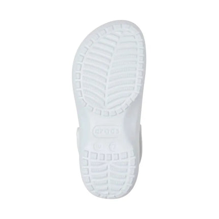 Crocs Classic Platform moteriškos klumpės, kreminės spalvos 206750 1NK