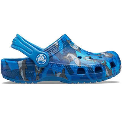 Crocs Classic Shark Clog Jr 206147 4KI šlepetės