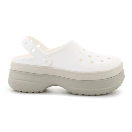 CROCS CLASSIC STACKED CLOG CHALK 211355-0WV