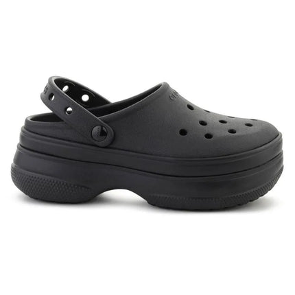 CROCS CLASSIC STACKED klumpės, juoda spalva, 211355-060