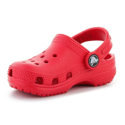 CROCS CLASSIC vaikiškos klumpės, Varsity Red spalva, 206990-6WC
